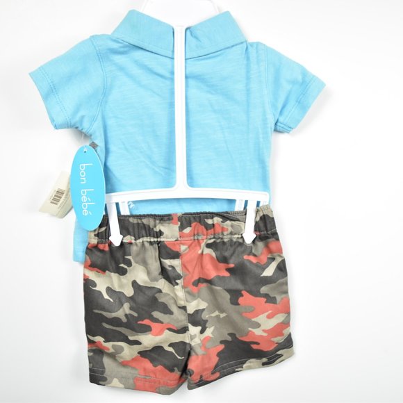 NEW WITH TAGS polo shirt and shorts set - Picture 6 of 6